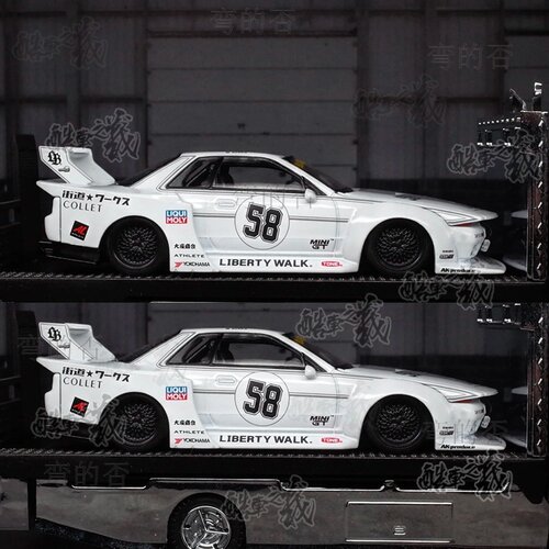 适用于尼桑GTR R32 LB改装兰多诺里斯TAS MINIG仿真汽车贴纸拉花