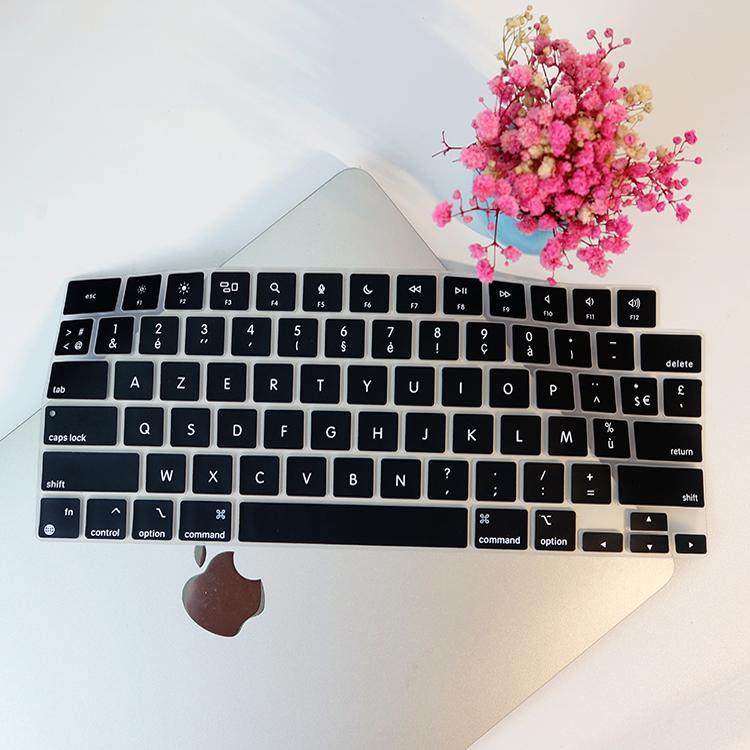 适用新款苹果MacBook pro16寸国行港版法语键盘膜法国法文输入法