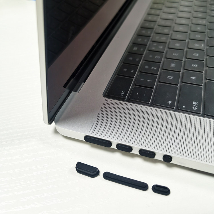 适用苹果M2/M3/M4/M5款macbook Air13/15防尘塞耳机端口塞USB孔套