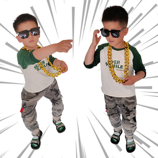 仿真大金链子土豪网红抖音同款男粗夸张道具儿童表演出假金项链