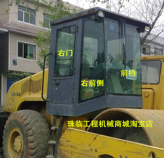 徐工210 220压路机前挡 后挡 左右 门窗 侧角挡风玻璃