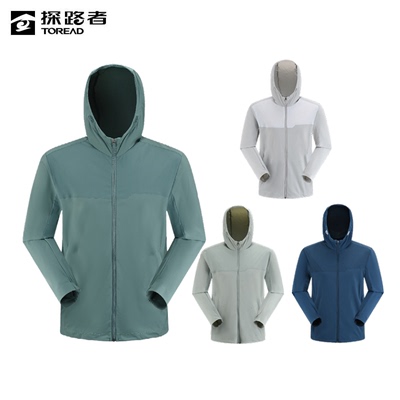 探路者2024春夏新款旅行外套男式旅行外套TAEEAM81511