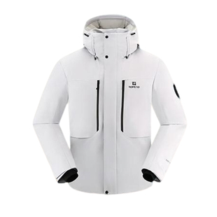 探路者羽绒服男2025秋冬新户外御寒保暖连帽三防外套TADDAN91311