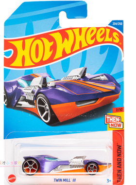 234号 TWIN MILL III 紫色风火轮 HOT WHEELS LET'S RACE系列25