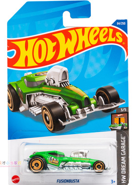 84号 FUSIONBUSTA 绿色 风火轮HW DREAM GARAGE系列22L