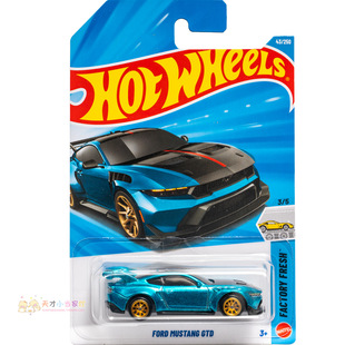 超宝43号 FORD MUSTANG GTD 福特野马 蓝色 风火轮 FACTORY FRESH
