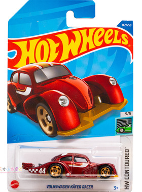142号 VOLKSWAGEN KAFER RACER 大众 深红色 美泰风火轮 HW CONTO