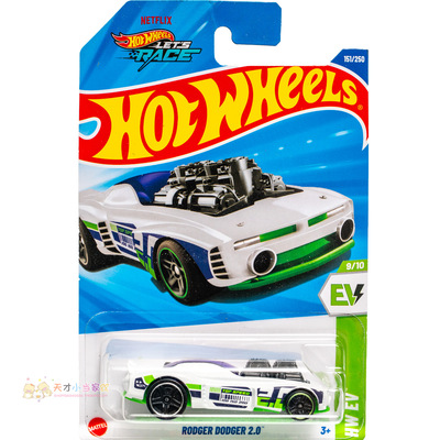 151号 RODGER DODGER 2.0 白色美泰风火轮HW DREAM GARAGE系列23B