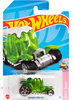8号 DESSERT DRIFTER 绿色 风火轮 SWEET RIDES系列23A