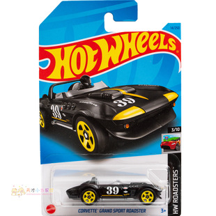 14号 CORVETTE GRAND SPORT ROADSTER 克尔维特 黑色 风火轮H