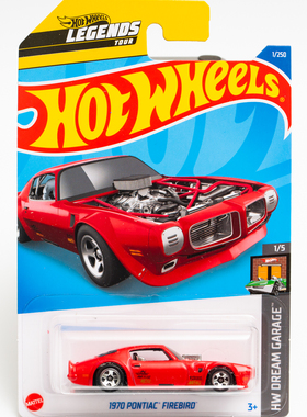 1号 1970 PONTIAC FIREBIRD 庞蒂克 红色 美泰风火轮HW DREAM GAR