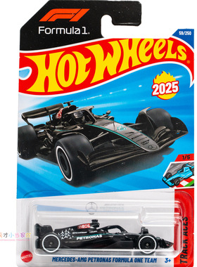 59号 MERCEDES-AMG PETRONAS FORMULA ONE TEAM 梅奔F1 黑色 风火