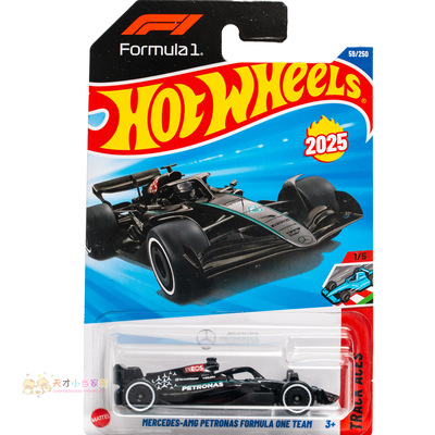 59号 MERCEDES-AMG PETRONAS FORMULA ONE TEAM 梅奔F1 黑色 风火
