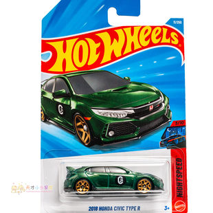11号 2018 HONDA CIVIC TYPE R 本田思域 绿色 风火轮 NIGHTSPEED