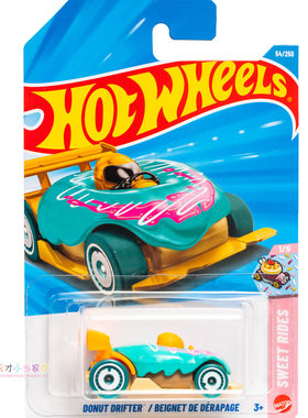 54号 DONUT DRIFTER 甜甜圈车 翠绿色 风火轮 SWEET RIDES系列26C