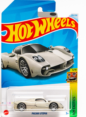205号 PAGANI UTOPIA 帕加尼 浅灰色 风火轮 HW EXOTICS系列24L
