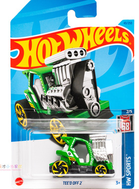 43号 TEE'D OFF 2 绿色 风火轮 HW SPORTS系列23B23C