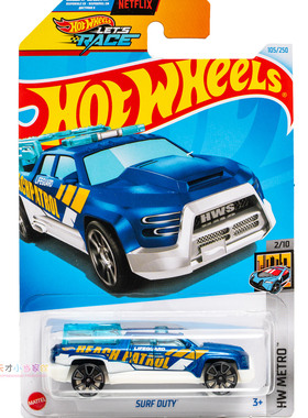 105号 SURF DUTY 蓝色 风火轮 HW METRO系列24E