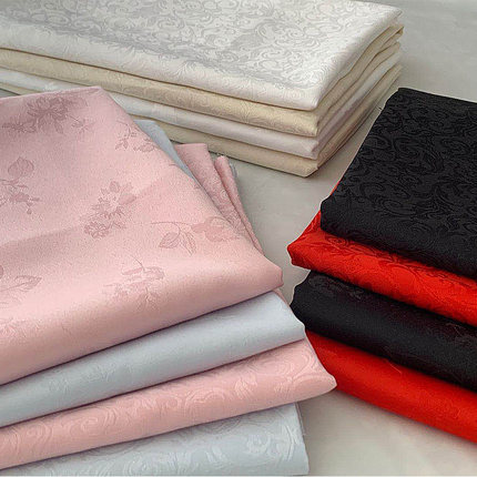 中式暗纹提花娃衣汉服古风diy手工边角料刀口碎布零布头面料布料
