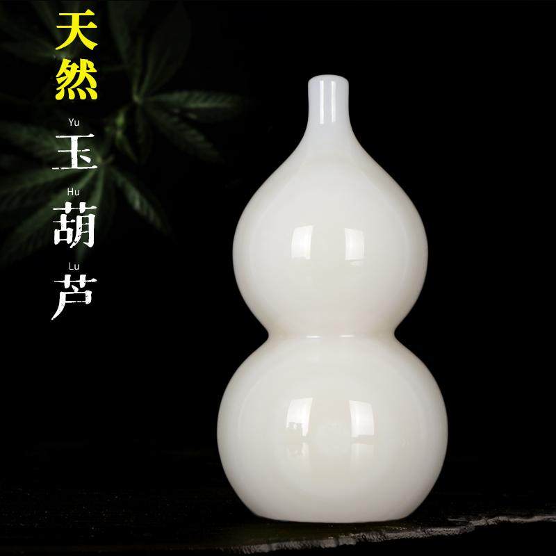 天然客厅玉石招财中式人工打磨图片