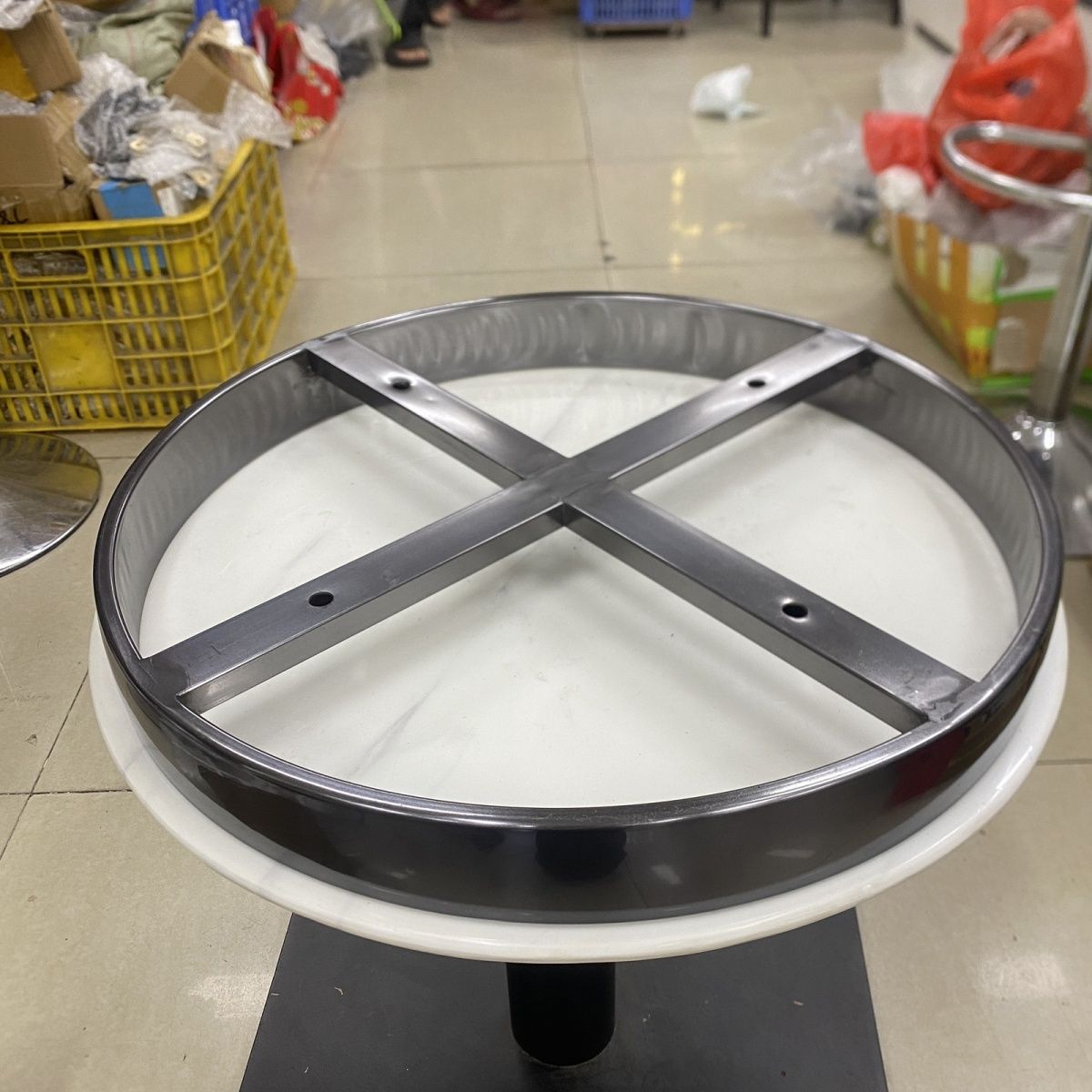 太空底座转盘满珠沙发大
