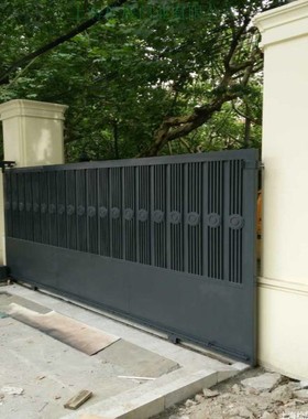 平移门|电动铁艺封板门|德国索玛电机平移门|封板铁艺平移门