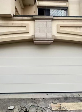 车库门别墅翻板车库门别墅车库门电动铝合金卷帘门车库