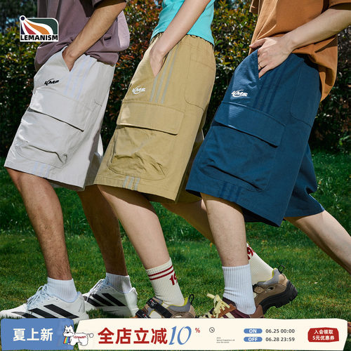 工装休闲短裤男情侣款女夏新款