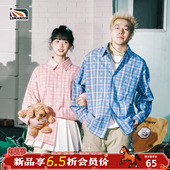 新品 衬衫 会员6.5折 lemanism 美式 潮流格子撞色长袖 男2026春季