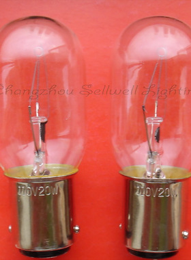 赛远电光源 微型灯泡 110v/120v 20w ba15d t22x55 a072 高质量