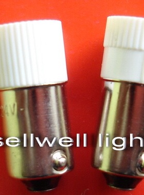 赛远电光源 微型灯泡 24v ba9s LED a343 高质量