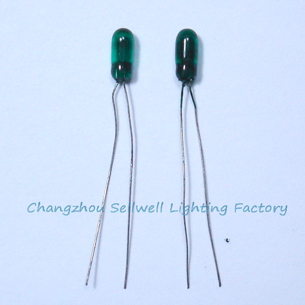 赛远电光源 米泡 6.5V 3X7 绿色 a738 高品质