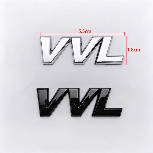 VVL比亚迪后备箱英文标贴