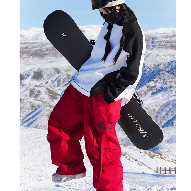 Chillbeats滑雪裤女款工装裤