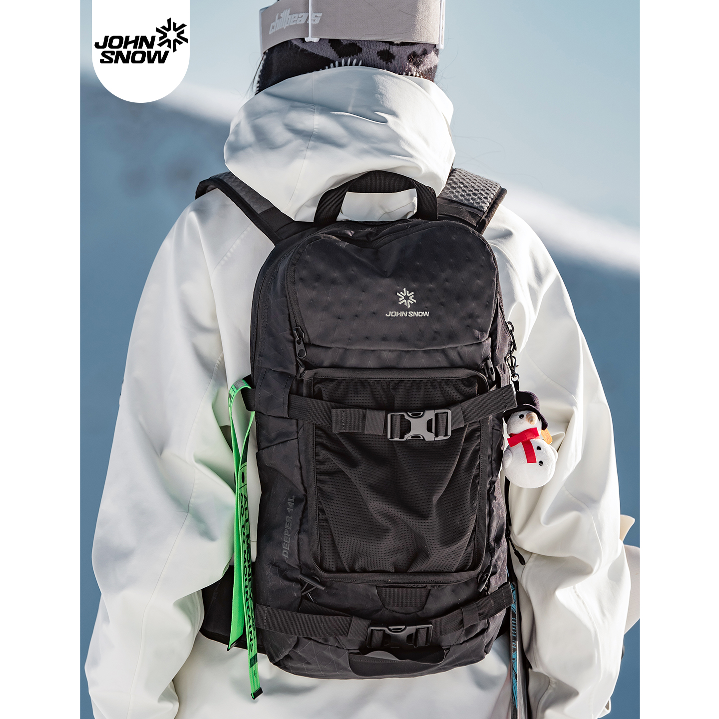 一包多用单双板均可挂！