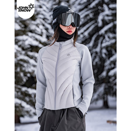 修身显瘦！高颜值滑雪羽绒内胆