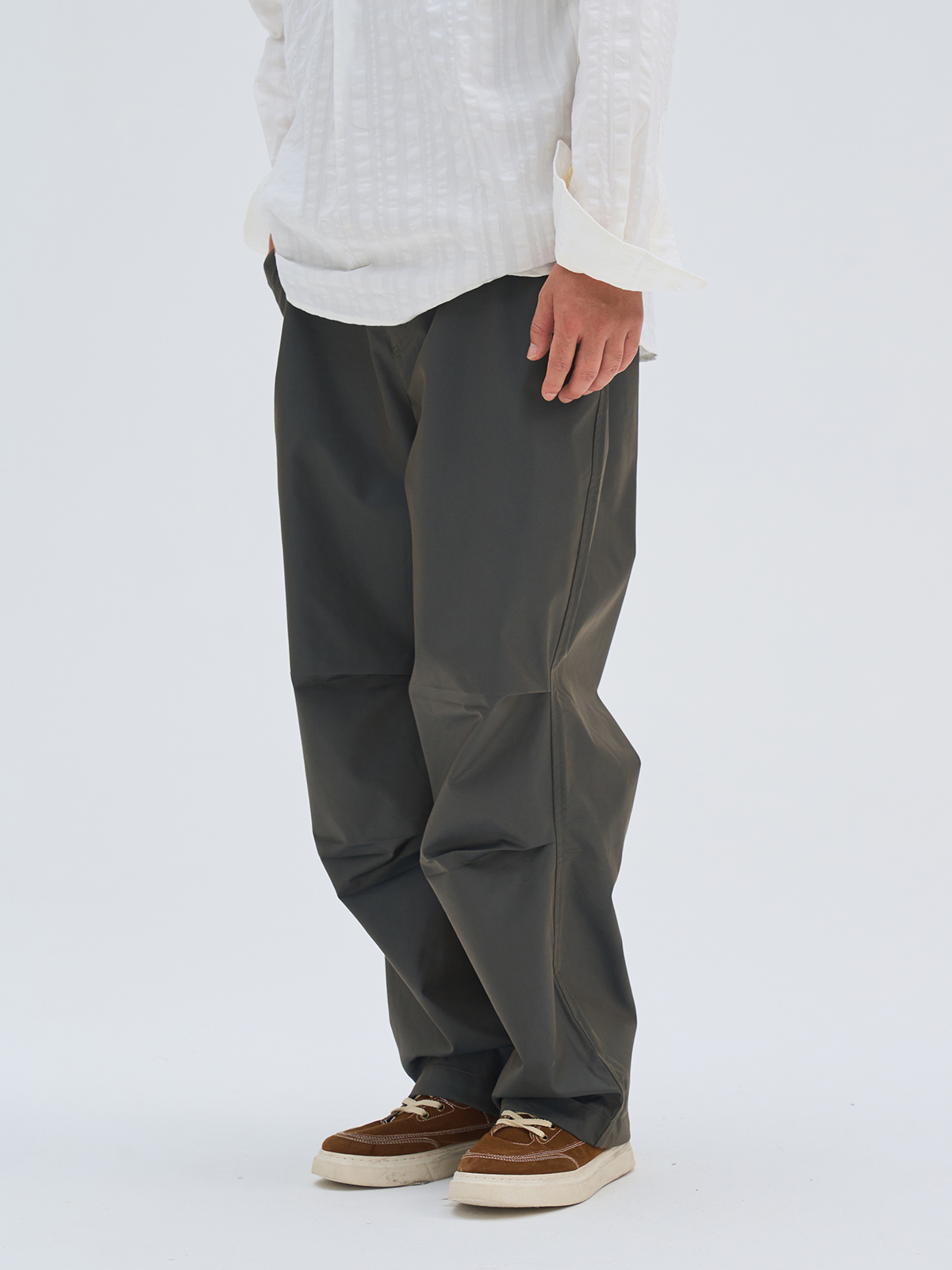 混纺速干裤脚可调节伞兵裤