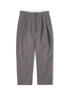 NATIVEWELL微绒感锦棉混纺长裤微宽松丰岛GRANTEX高品质面料高密