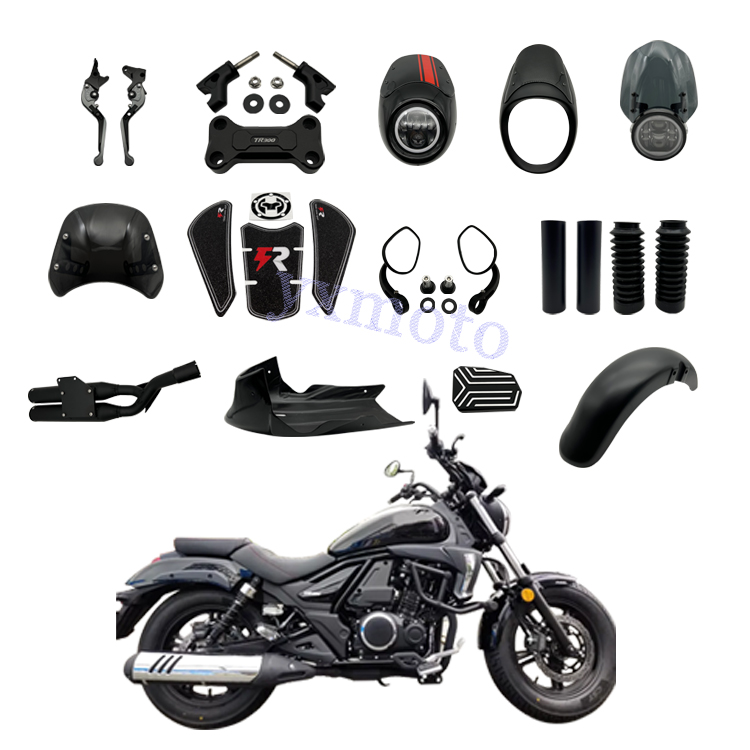 TR300挡泥板龙头增高排气避震