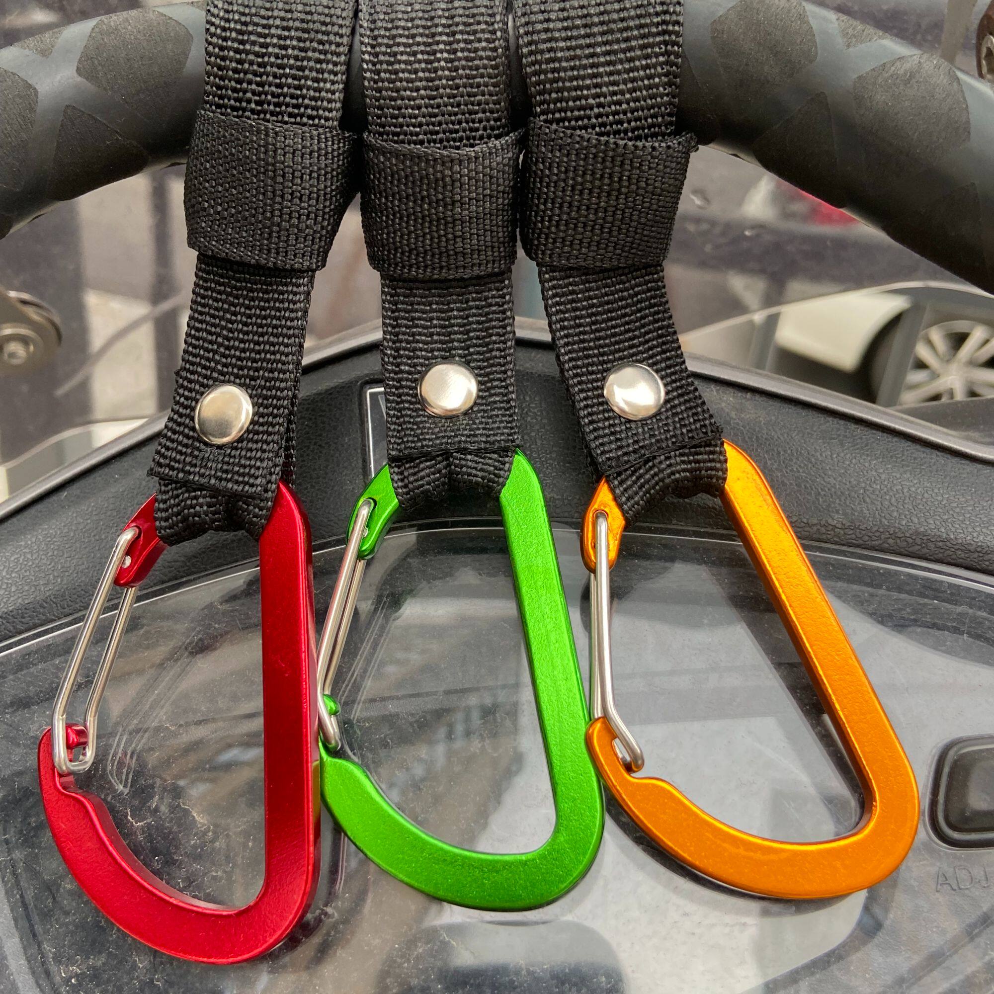 电动车挂钩铝合金材质通用前置外卖挂物买菜钩结实耐用多功能挂钩