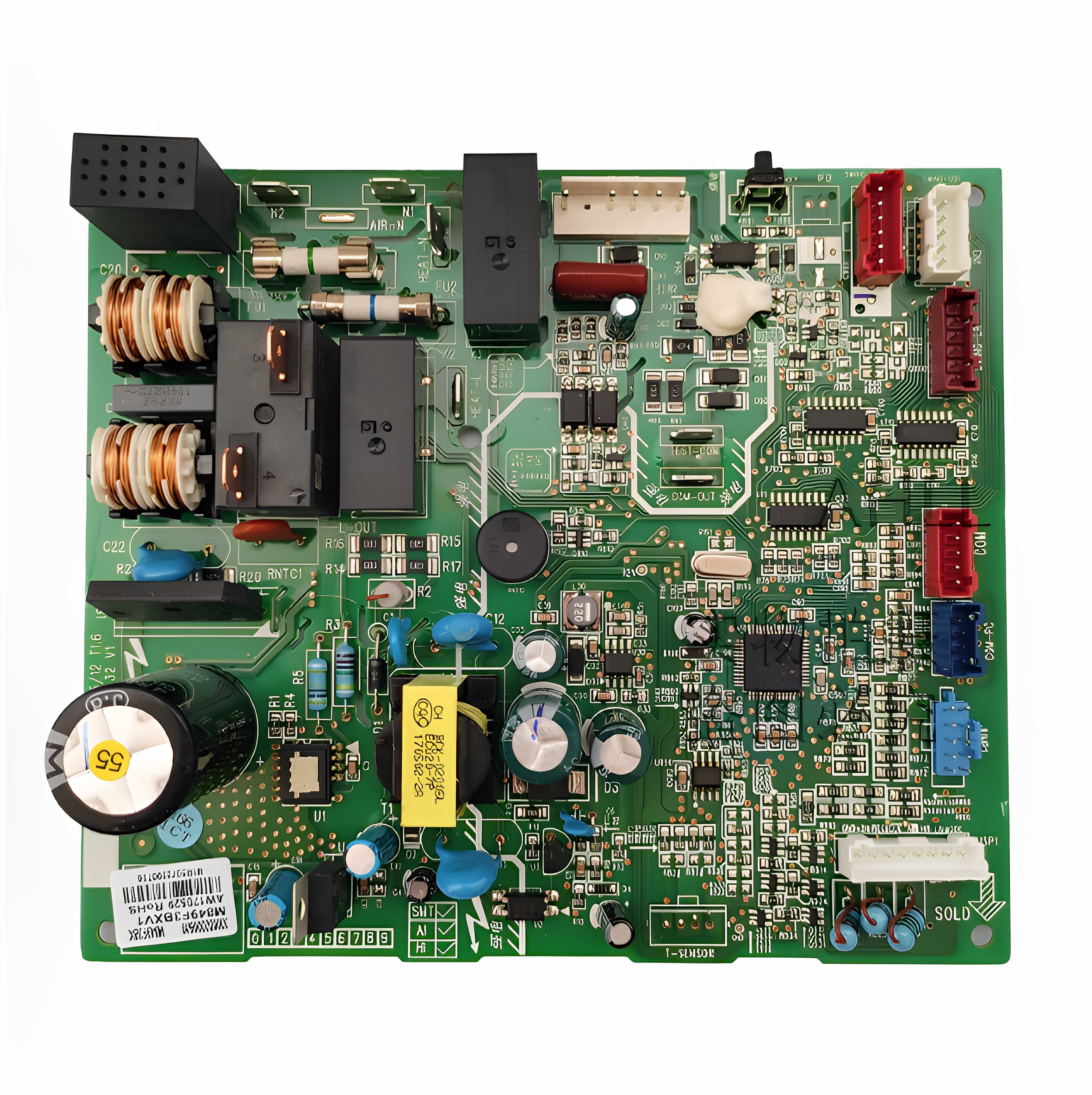 适用于格力变频空调300002000610主板M849F3BX电路板300002000609