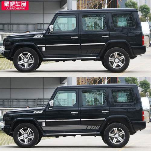 北京BJ80个性车贴拉花车