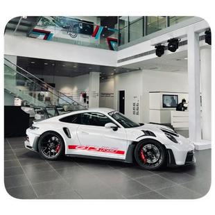 保时捷911 992GT3 RS专用车贴拉花GT3车门下侧裙赛车装饰原厂贴纸