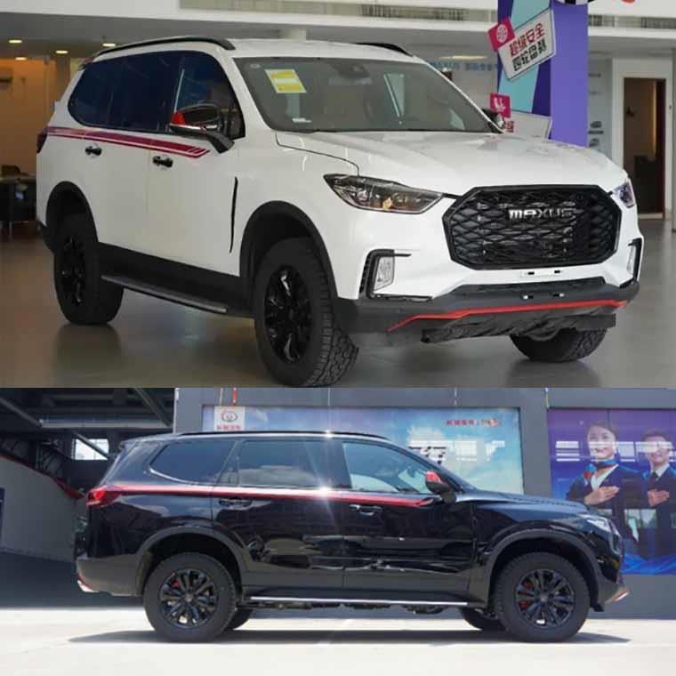 大通MAXUSD90Pro车贴拉