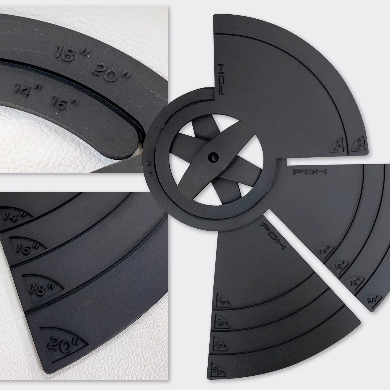 PDH 架子鼓练习吊镲静音垫消音垫单片适用于20、18、16、14寸镲片