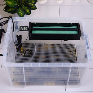 乌龟缸带晒台养饲养缸专用鱼缸巴西龟养龟箱屋别墅客厅小家用房子