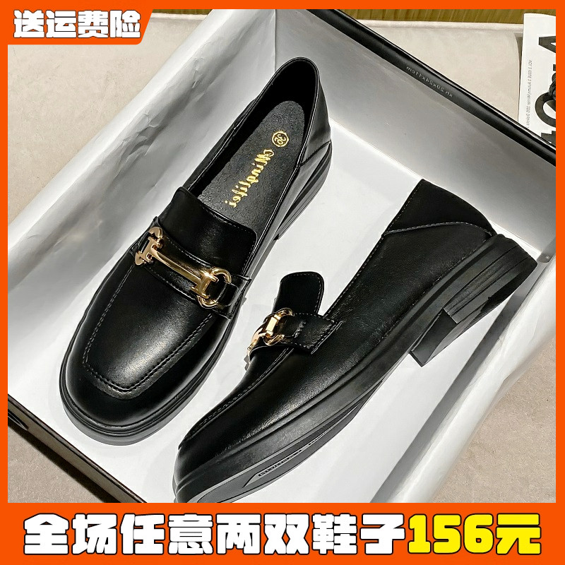 乐福鞋夏季新款小皮鞋