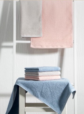 三利毛巾全棉优质9905余音面巾33*71大毛巾73克A类吸水薄款易干