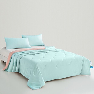 a类凉感冰淇淋夏凉被空调被家用学生夏季 冰丝夏被可机洗 薄款