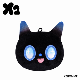 X2HOMME 原创MEOW喵大头猫猫包包挂件女生包挂饰学生情侣节日礼物